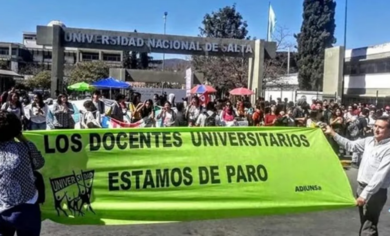 Paro de dos semanas en la UNSA